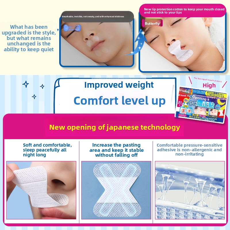 Anti-Snoring Mouth Breathing Correction Sticker
