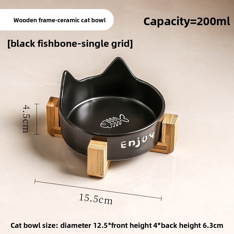 Anti-spill pet water bowl