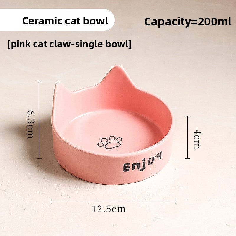 Anti-spill pet water bowl