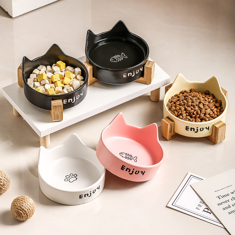 Anti-spill pet water bowl