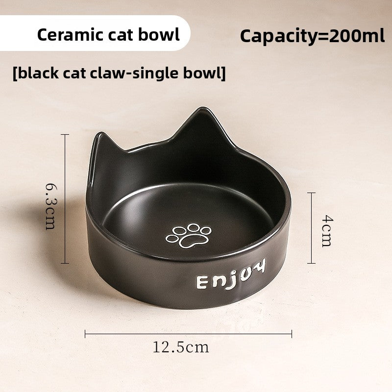 Anti-spill pet water bowl