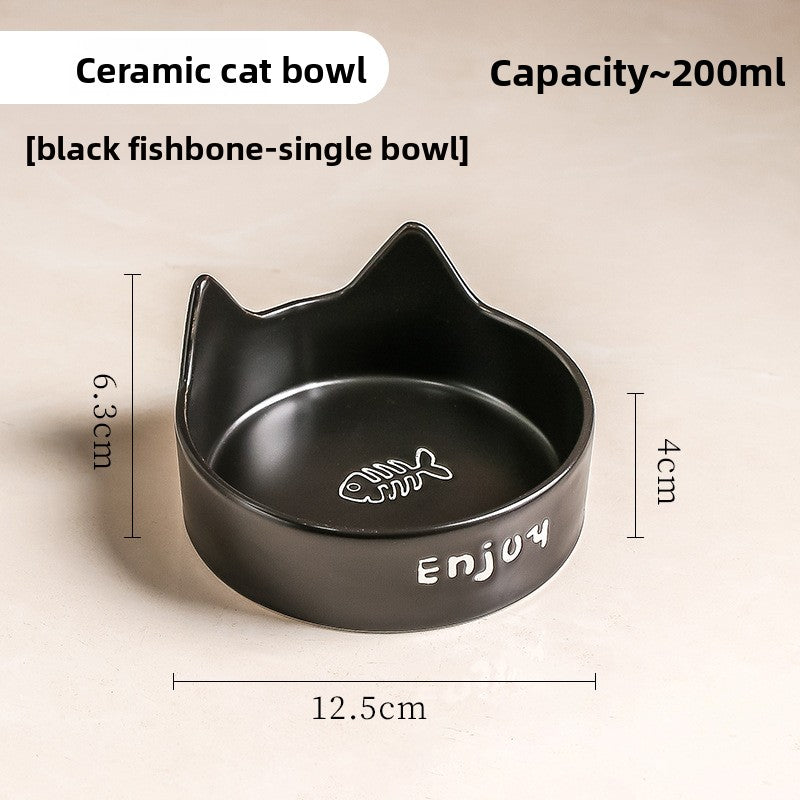 Anti-spill pet water bowl