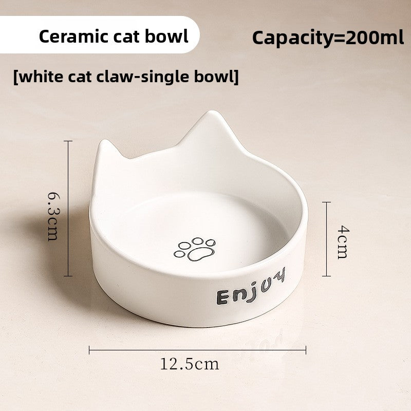 Anti-spill pet water bowl