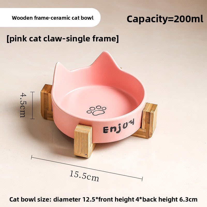 Anti-spill pet water bowl