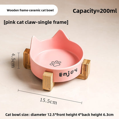Anti-spill pet water bowl