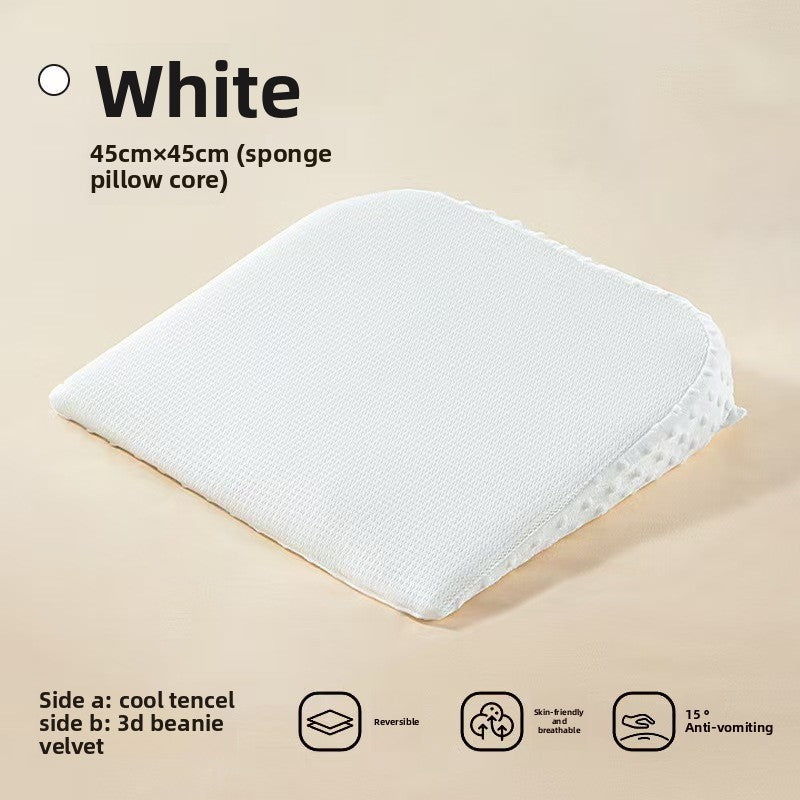 anti-spitting sloping mat