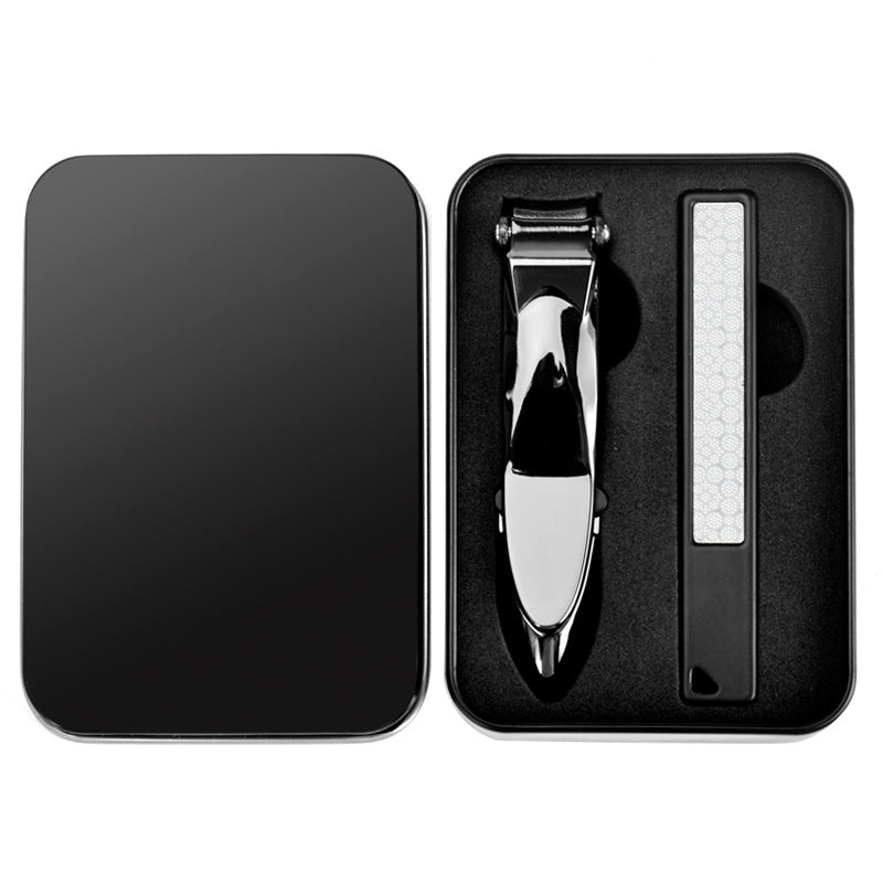 Anti-Splash Bionic Nail Clippers Stainless Steel Manicure Tool