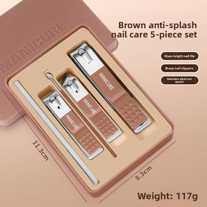 Anti-splash nail clippers are nail trimming tools