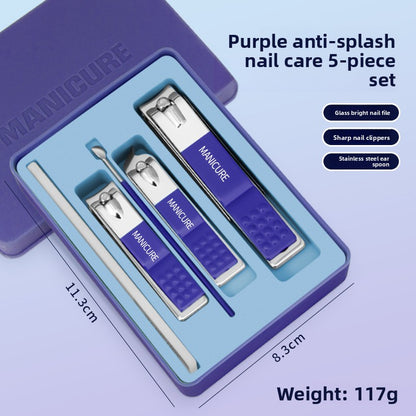 Anti-splash nail clippers are nail trimming tools