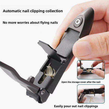 Anti-Splash Stainless Steel Nail Clippers