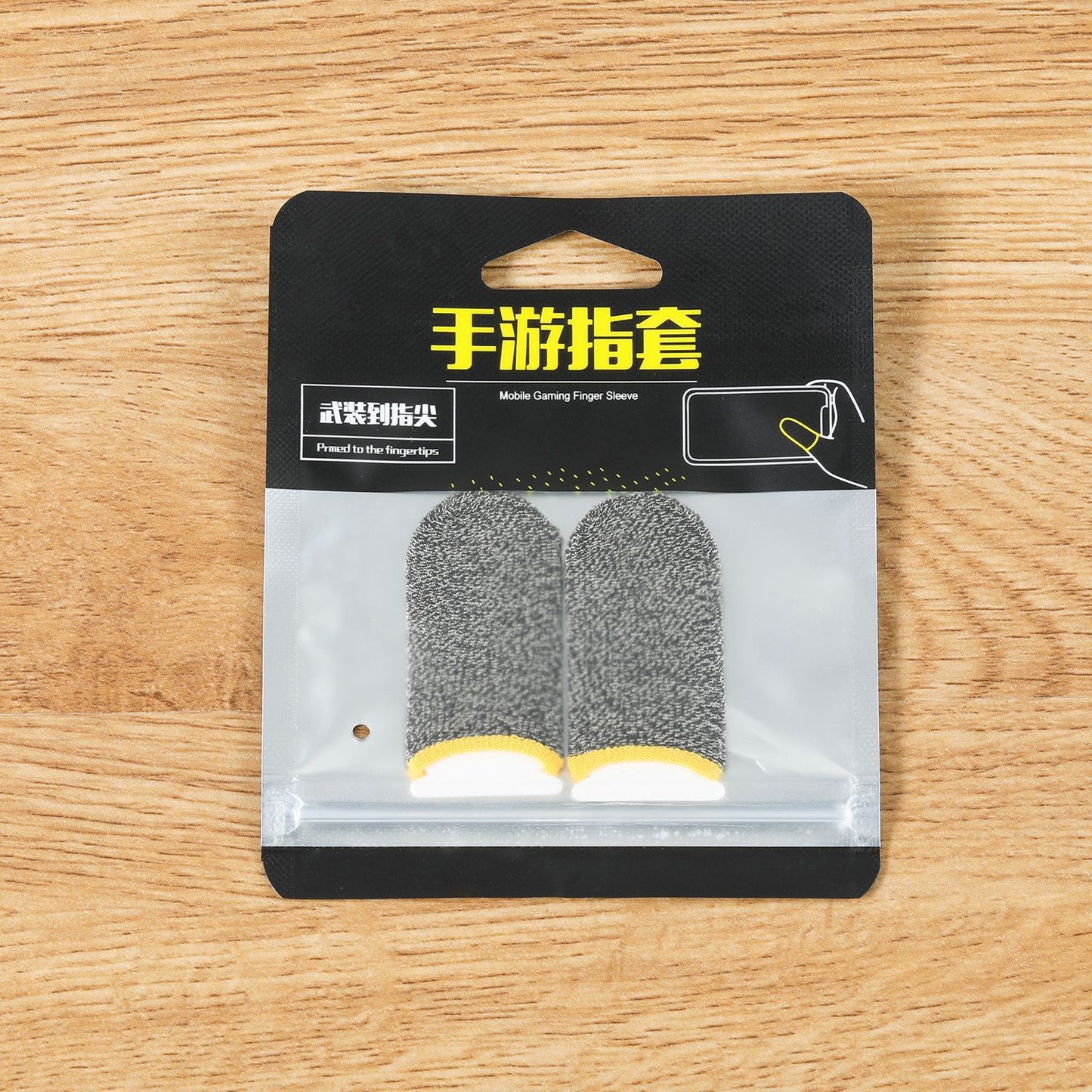 Anti-sweat finger cots for mobile game touch screens