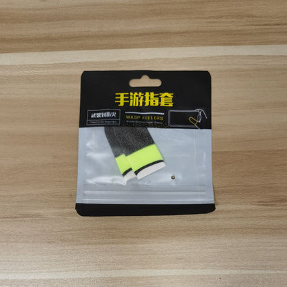 Anti-sweat finger cots for mobile game touch screens