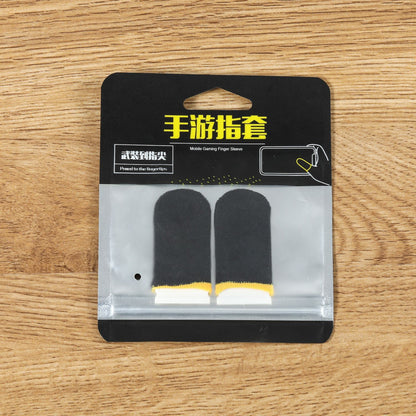 Anti-sweat finger cots for mobile game touch screens