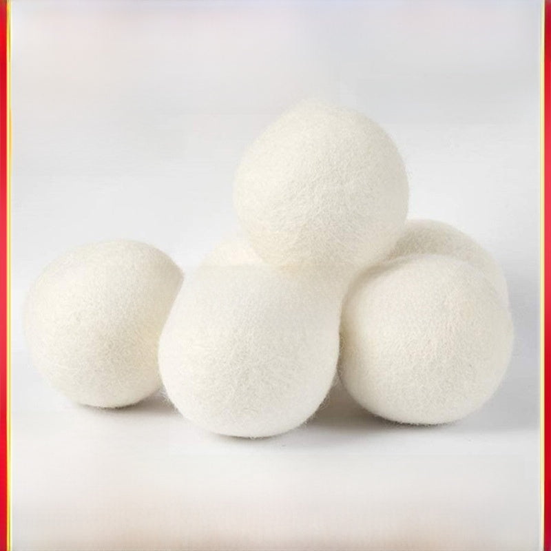 Anti-tangling quick-drying wool dryer balls