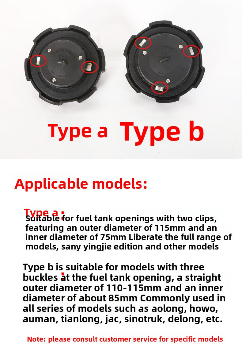 Anti-theft alarm for large truck fuel tanks