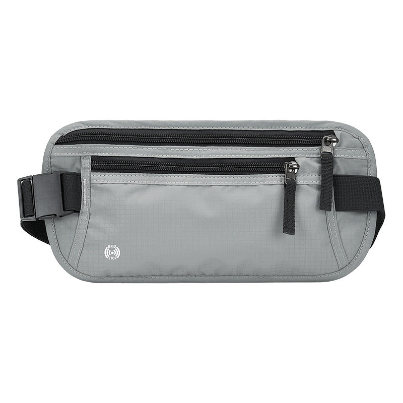 Anti-theft Travel Passport and Document Waist Pouch