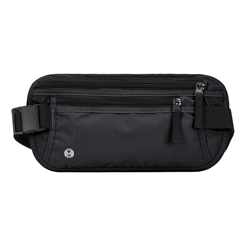 Anti-theft Travel Passport and Document Waist Pouch