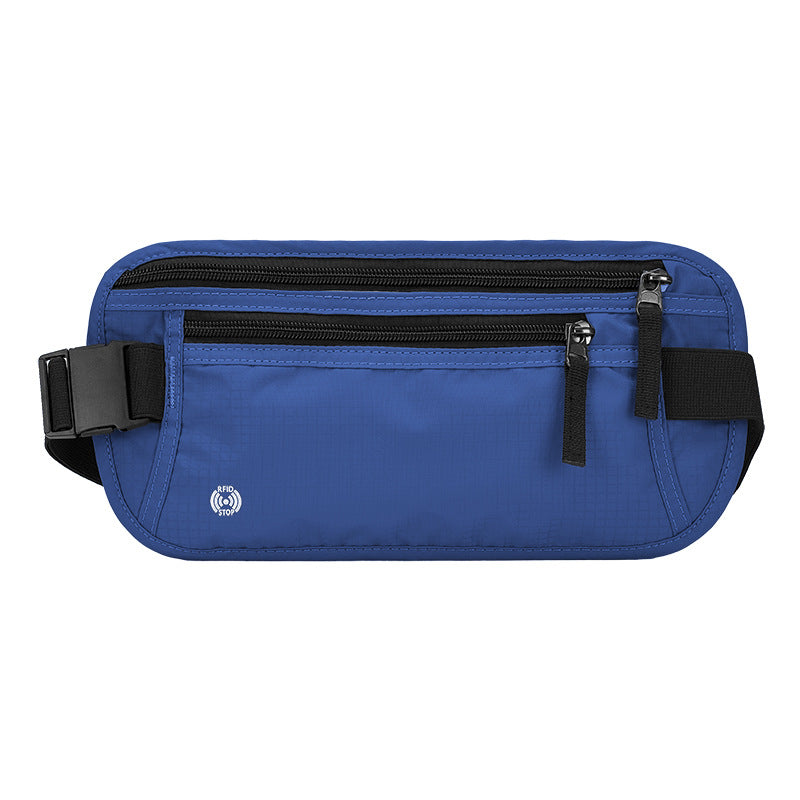 Anti-theft Travel Passport and Document Waist Pouch