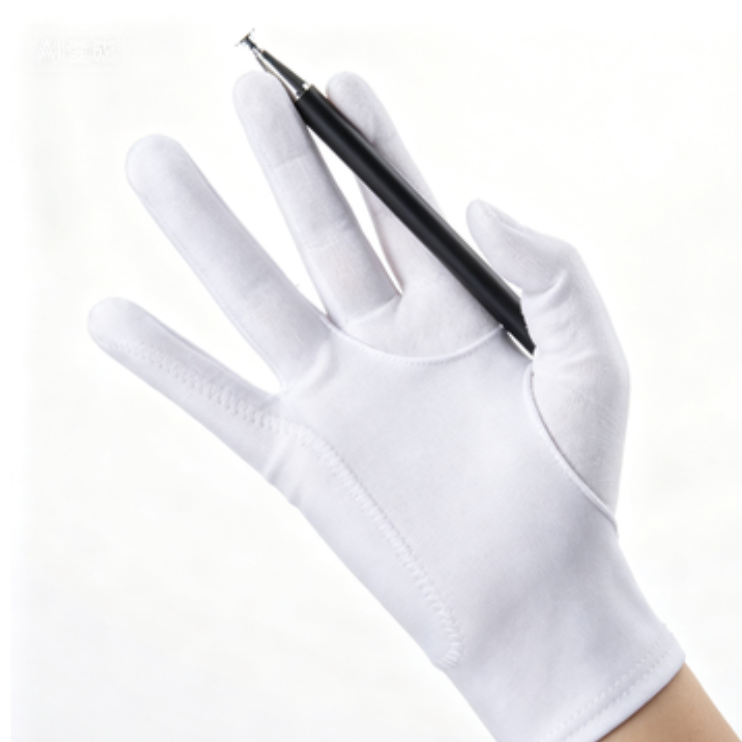 Anti-Touch Drawing Gloves for Graphic Tablets