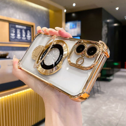 Anti-vibration four-corner anti-drop phone case
