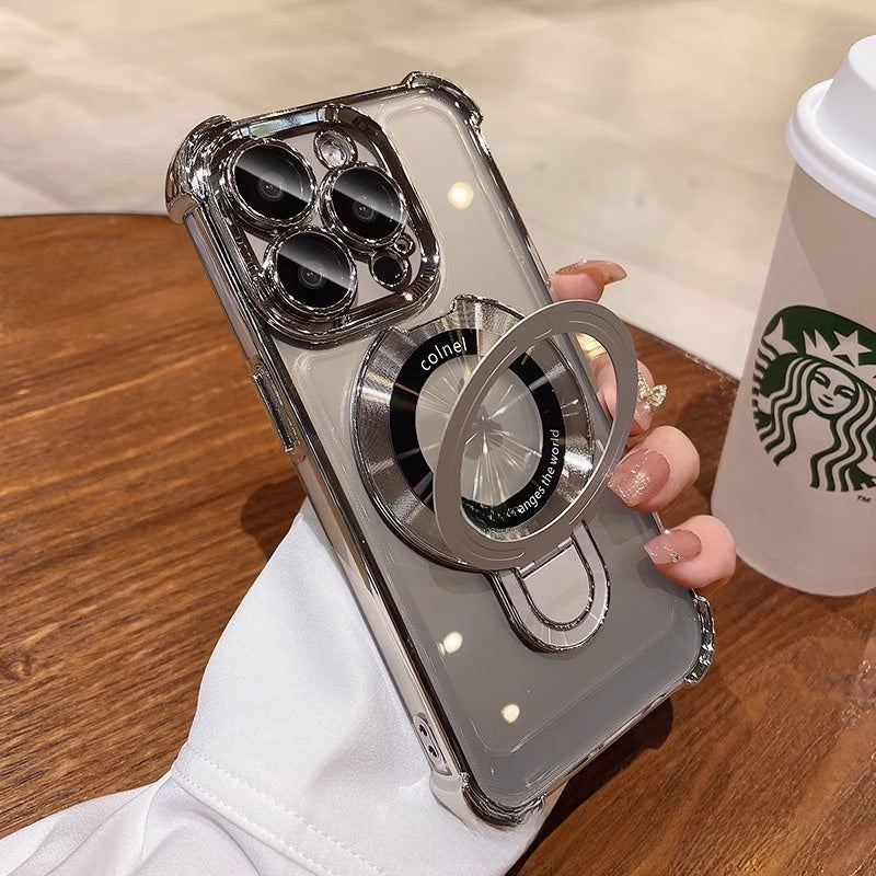 Anti-vibration four-corner anti-drop phone case