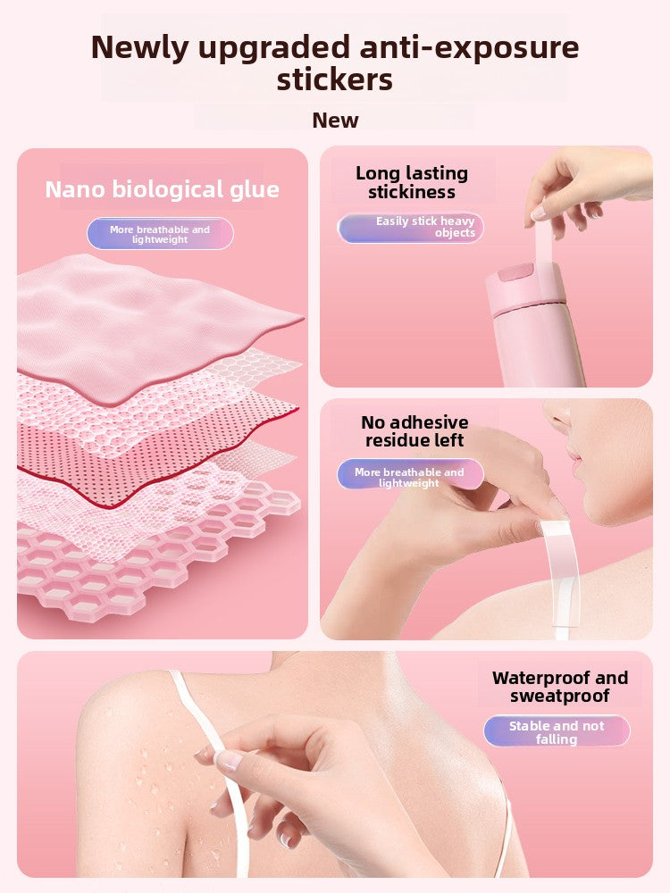 Anti-wardrobe-malfunction stickers