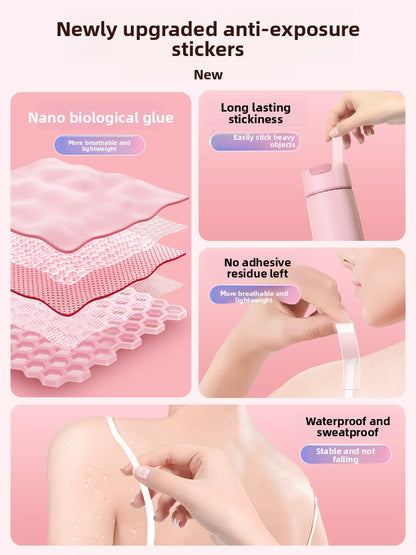 Anti-wardrobe-malfunction stickers