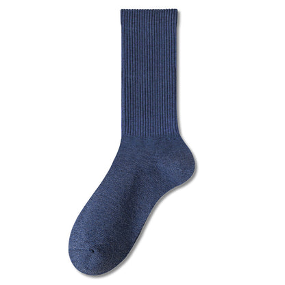 Antibacterial Cotton Mid-Calf Socks for Women