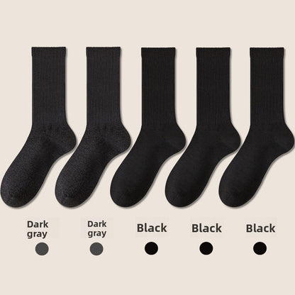 Antibacterial Cotton Mid-Calf Socks for Women