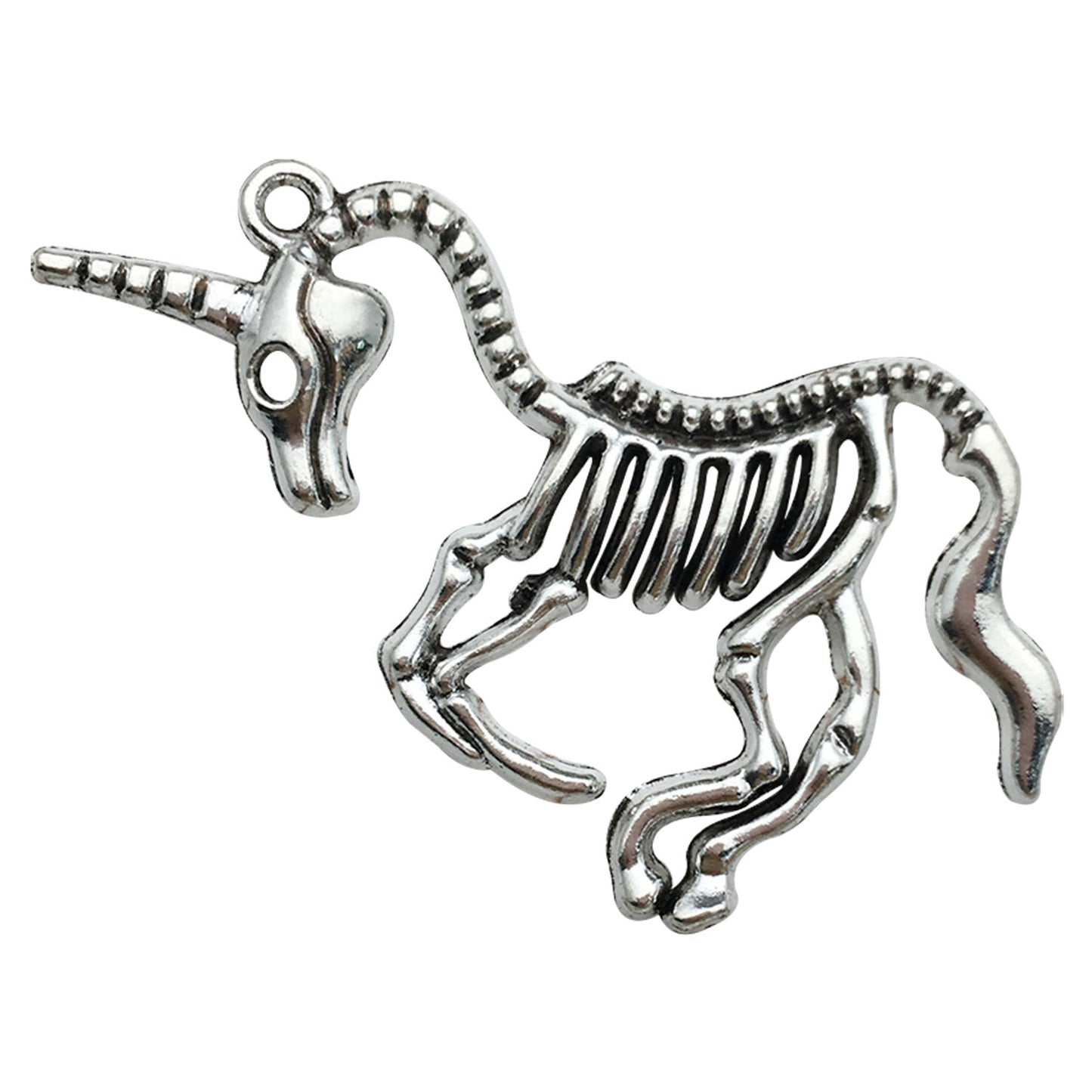 Antique Silver Unicorn Charms for DIY Jewelry