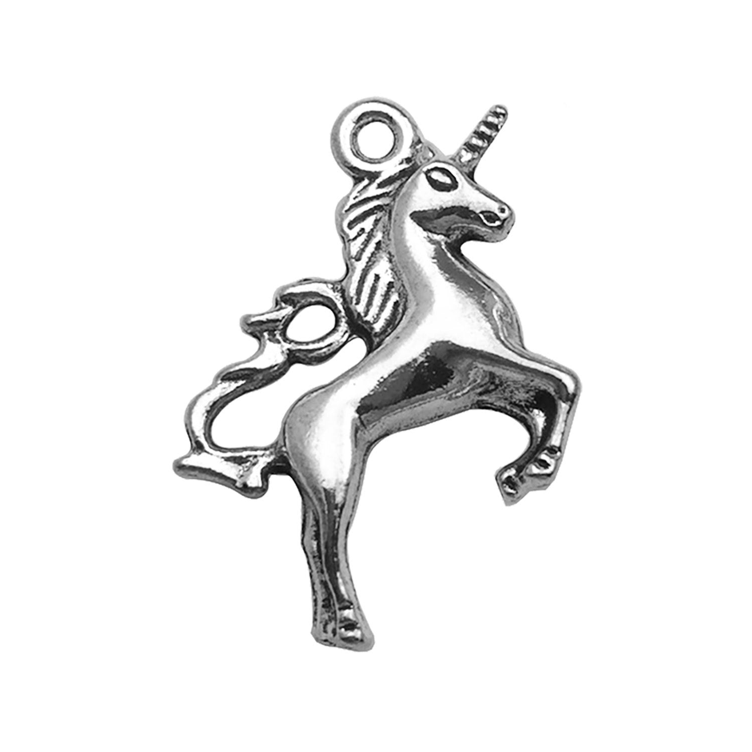 Antique Silver Unicorn Charms for DIY Jewelry