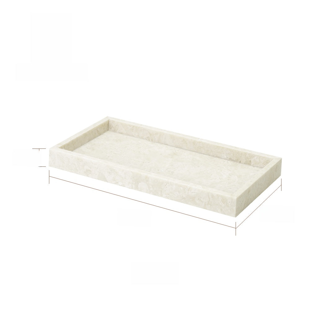 Antique Style Marble Bathroom Toiletry Organizer Set
