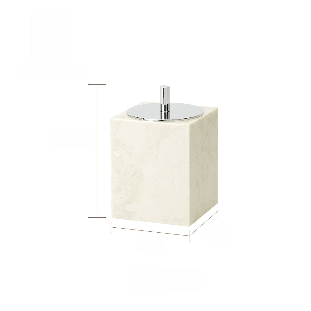 Antique Style Marble Bathroom Toiletry Organizer Set