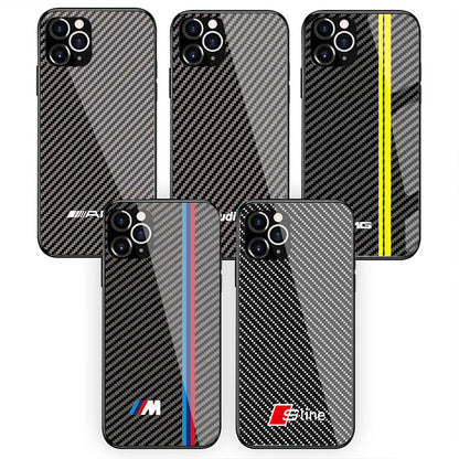 Apple carbon fiber phone case