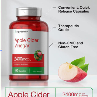 Apple Cider Vinegar Vitamin C Probiotic Capsules