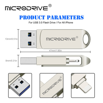 Apple dual-use USB flash drive