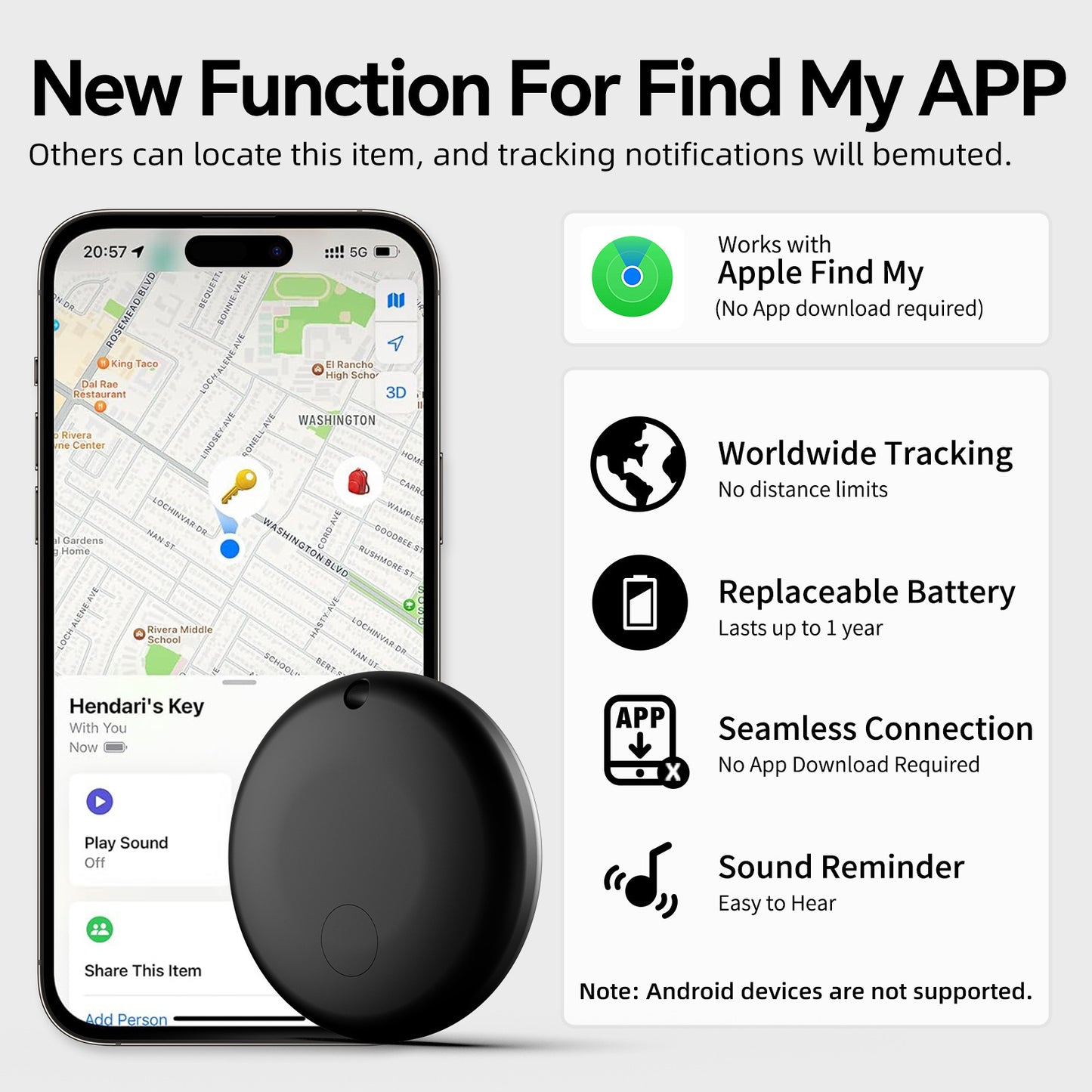 Apple FindMy Bluetooth Anti-Lost Locator