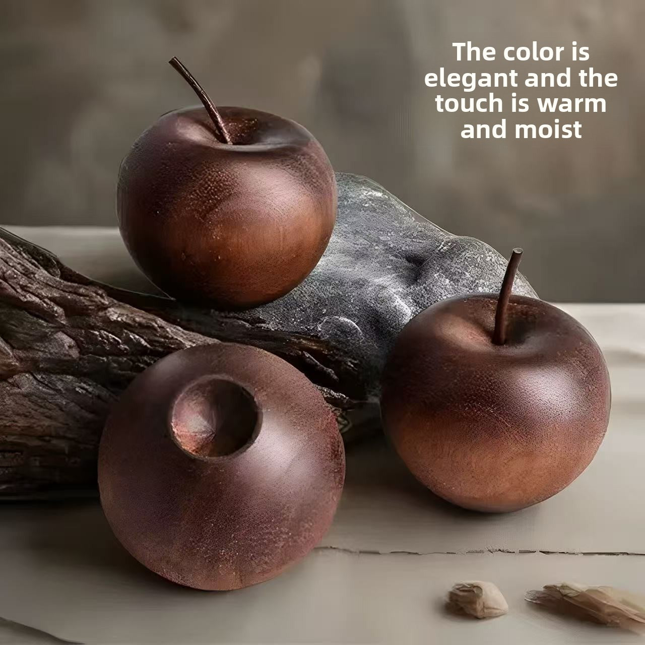 Apple Shape Wooden Aromatherapy Diffuser