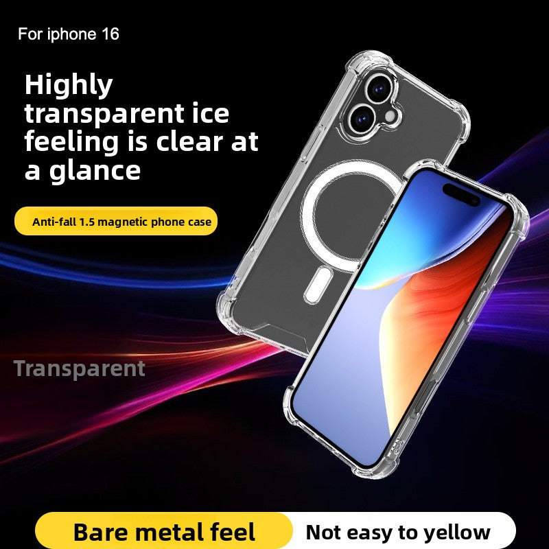 Apple transparent phone case