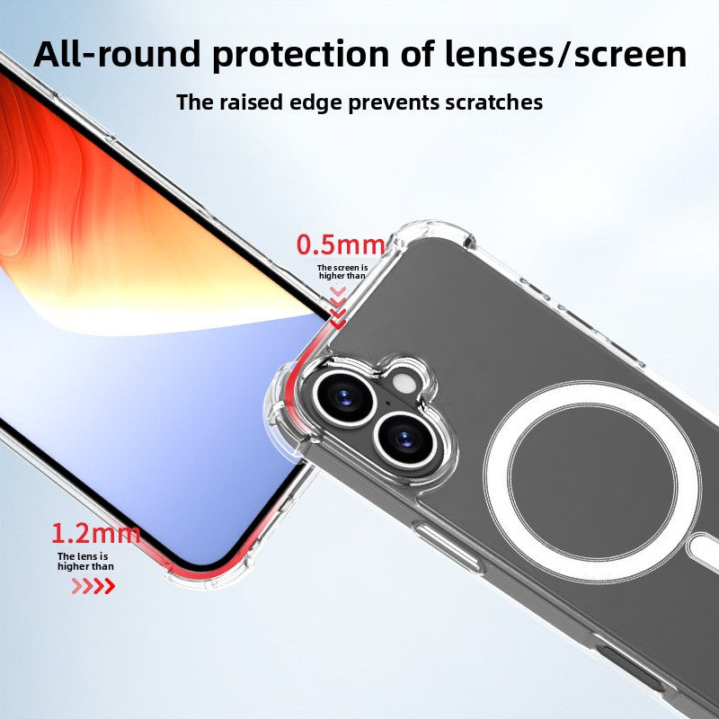 Apple transparent phone case