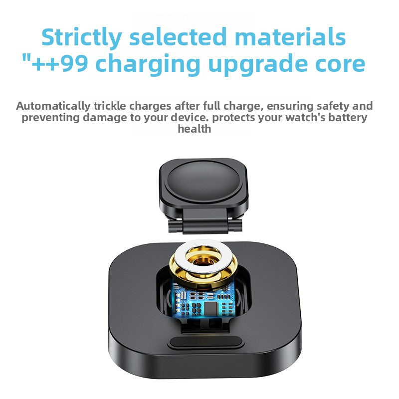 Apple Watch Magnetic Wireless Charger Foldable Charging Pad