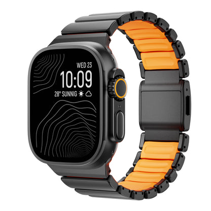 Apple Watch Strap Magnetic Silicone Metal