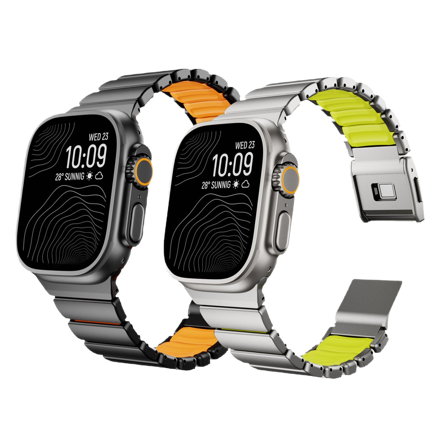 Apple Watch Strap Magnetic Silicone Metal