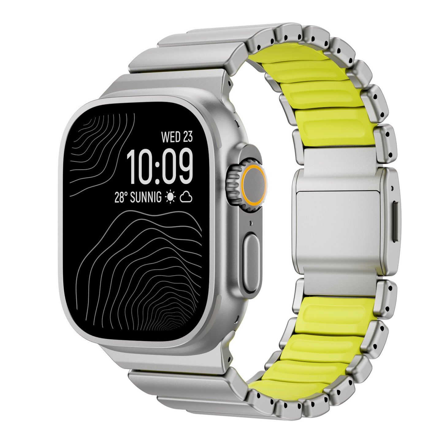 Apple Watch Strap Magnetic Silicone Metal
