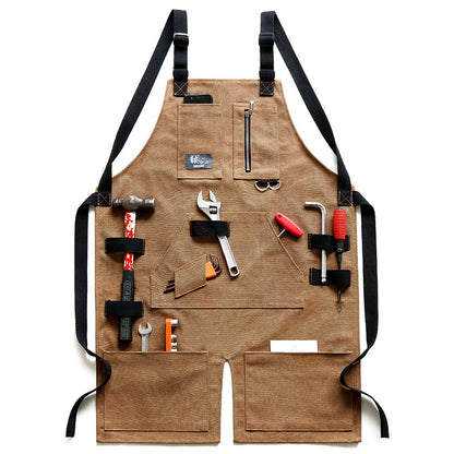 Apron denim canvas