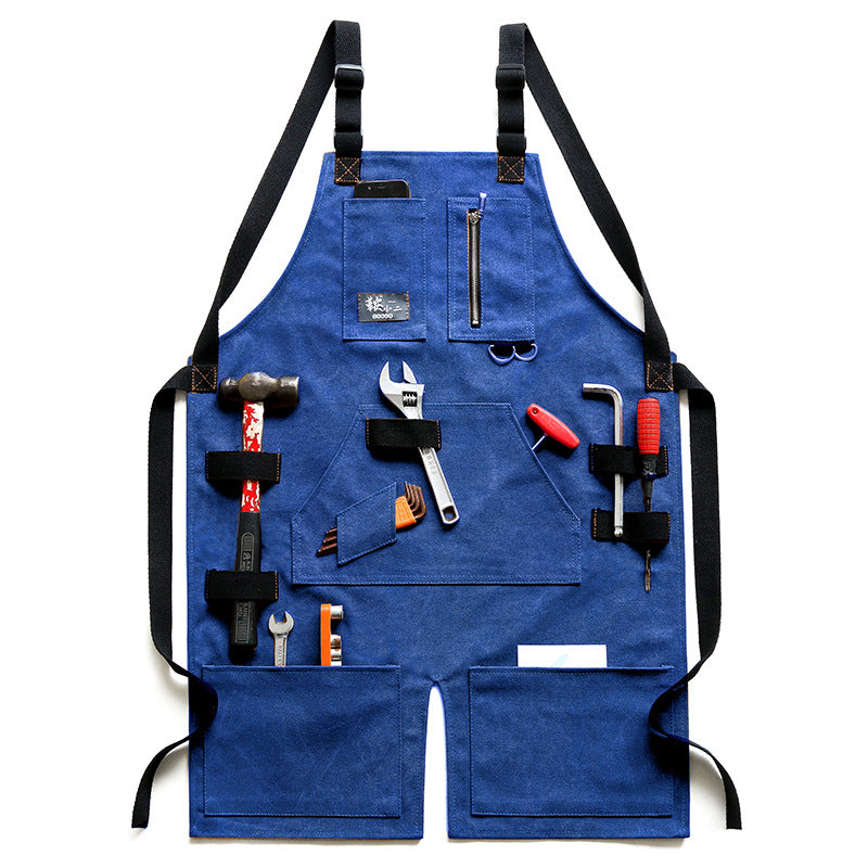 Apron denim canvas