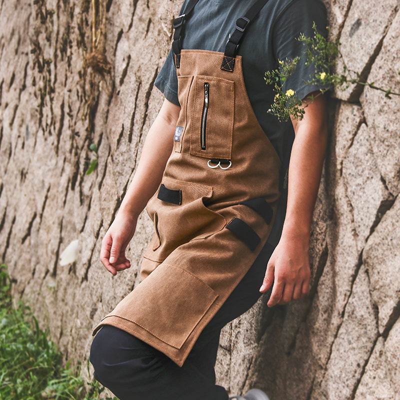 Apron denim canvas