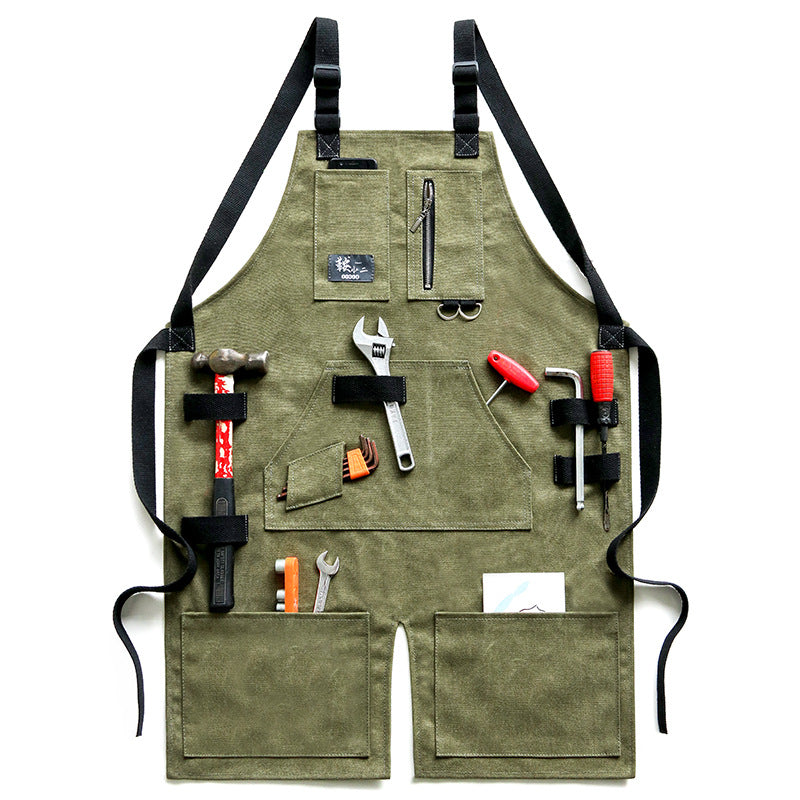 Apron denim canvas
