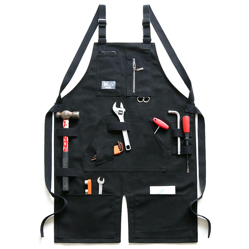 Apron denim canvas
