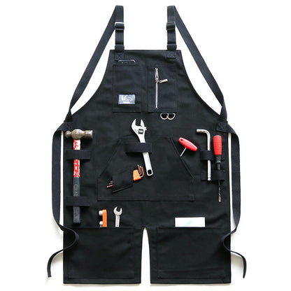 Apron denim canvas